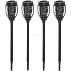 Set lampi solare Outsunny 844-261 (Black)