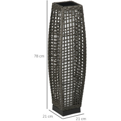 Lampa solara Outsunny 867-129V01GY (Black/Grey) Thumb