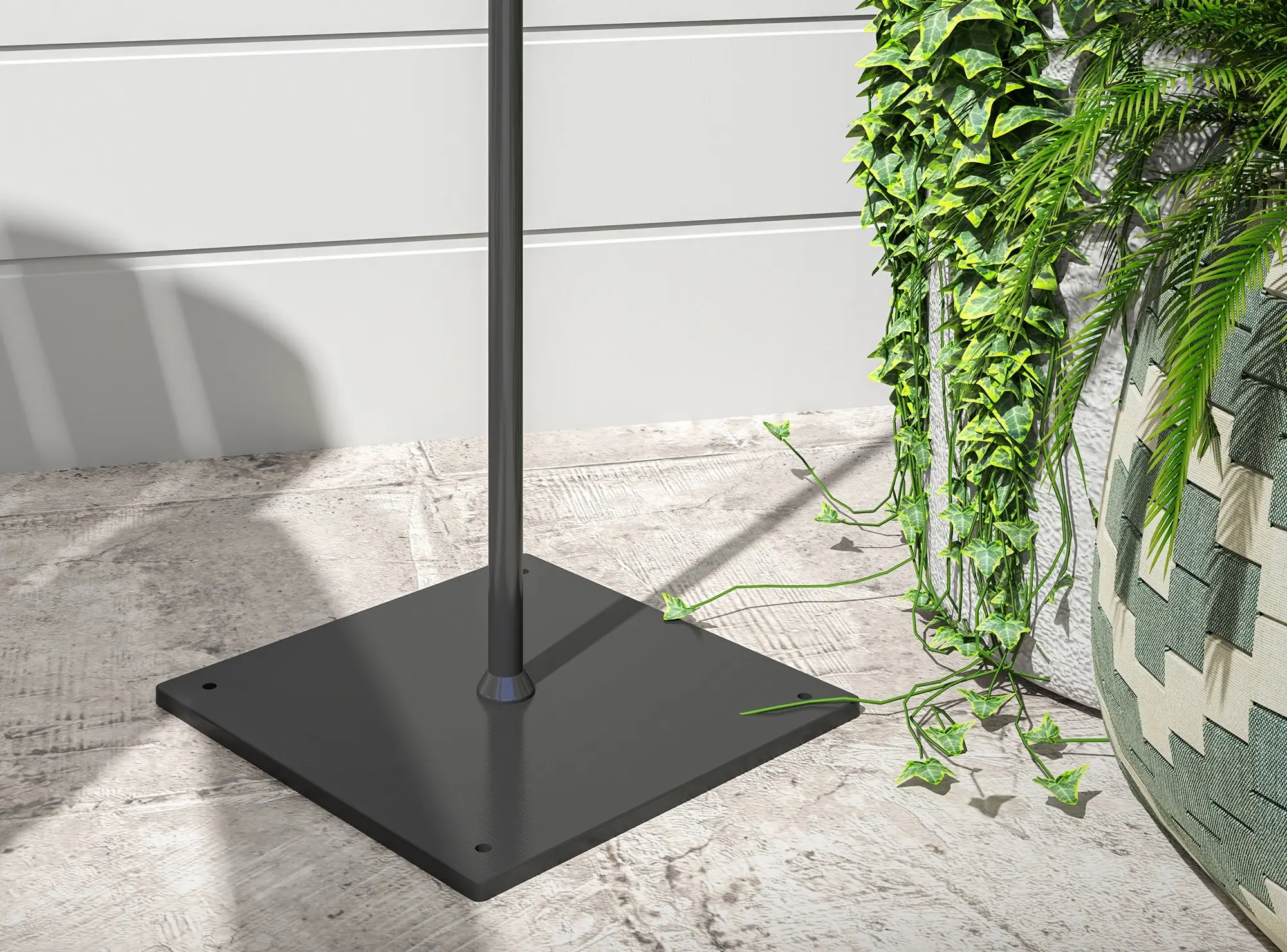 Lampa solara Outsunny 867-270V00YL (Black/Beige) - 3