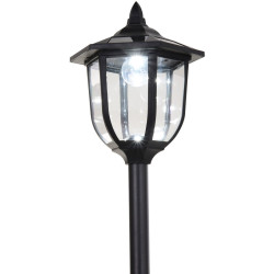 Felinar de gradina cu baterie solara Outsunny B30-006 (Black) Thumb