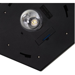 Felinar de gradina cu baterie solara Outsunny B30-006 (Black) Thumb