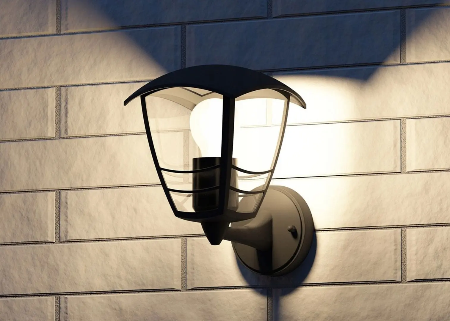 Настенный светильник Philips myGarden Creek 15380/30/16 (Black)