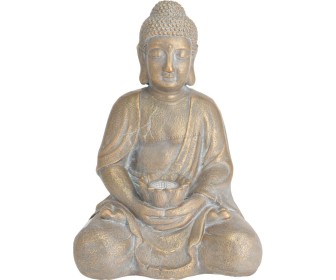 Lampa cu baterie solara ProGarden Buddha 16098 (Gold)