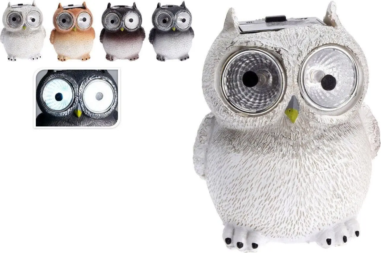 Светильник на солнечной батарее ProGarden Owl 46689