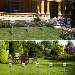 Светильник на солнечной батарее ProGarden Sphere 31161 (Inox) Thumb