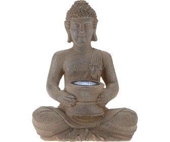 Lampa pe baterie solara ProGarden Buddha 11854 (Bronze)