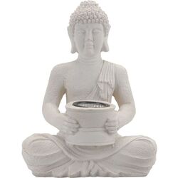 Lampa pe baterie solara ProGarden Buddha 11888 (White)
