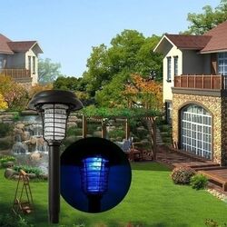 Антимоскитная солнечная лампа Saska Garden 1046822 (Black) Thumb