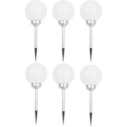 Набор солнечных ламп Saska Garden 1043340 (White/Silver)