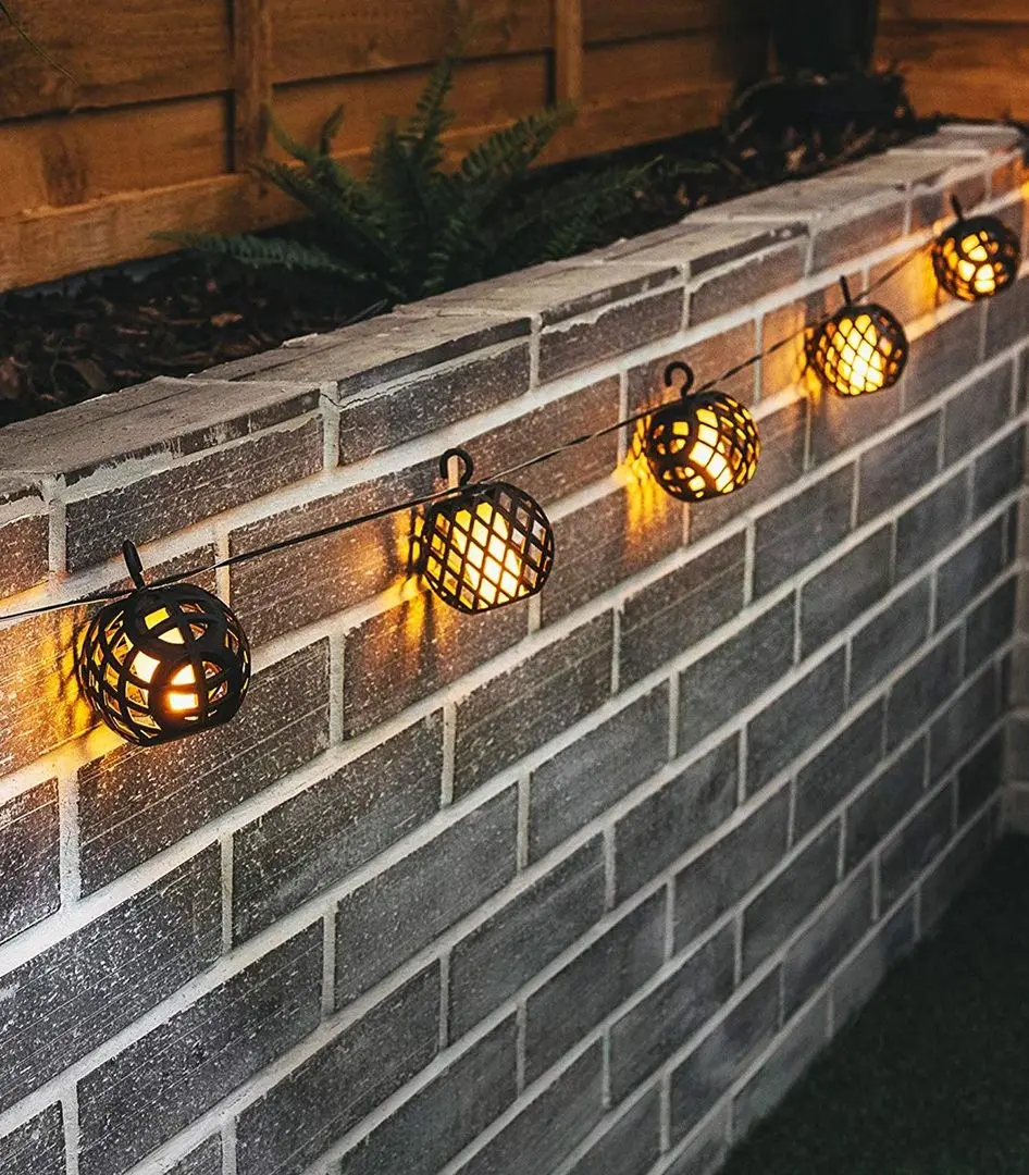 Набор солнечных ламп Saska Garden Party Light (Black) - 3