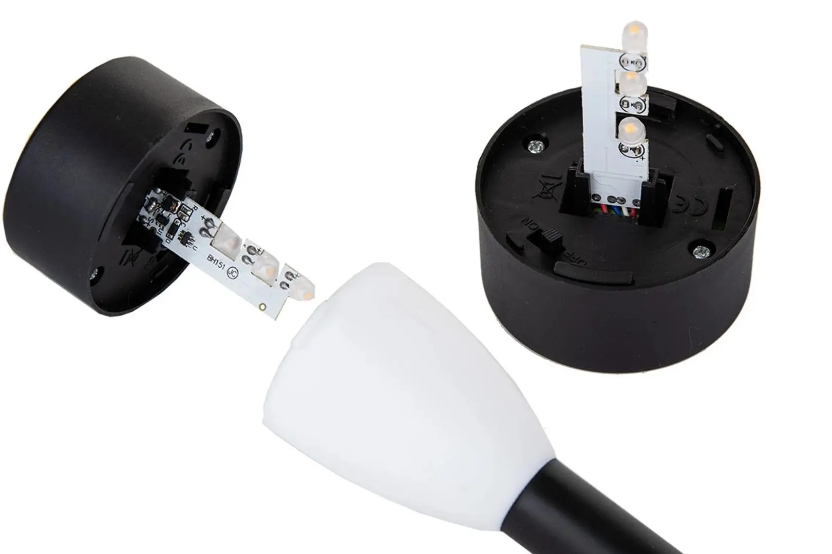 Набор солнечных ламп Saska Garden SP-6001 24pcs (Black) - 3