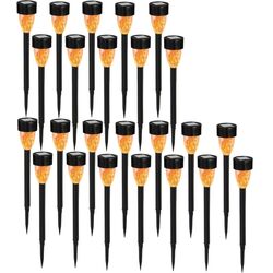 Набор солнечных ламп Saska Garden SP-6001 24pcs (Black)