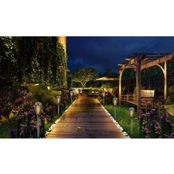 Набор солнечных ламп Saska Garden SP-6059 12pcs (Grey) Thumb