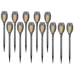 Набор солнечных ламп Saska Garden SP-6059 12pcs (Grey)