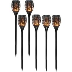 Набор солнечных ламп Saska Garden SP 6064 6pcs (Black)