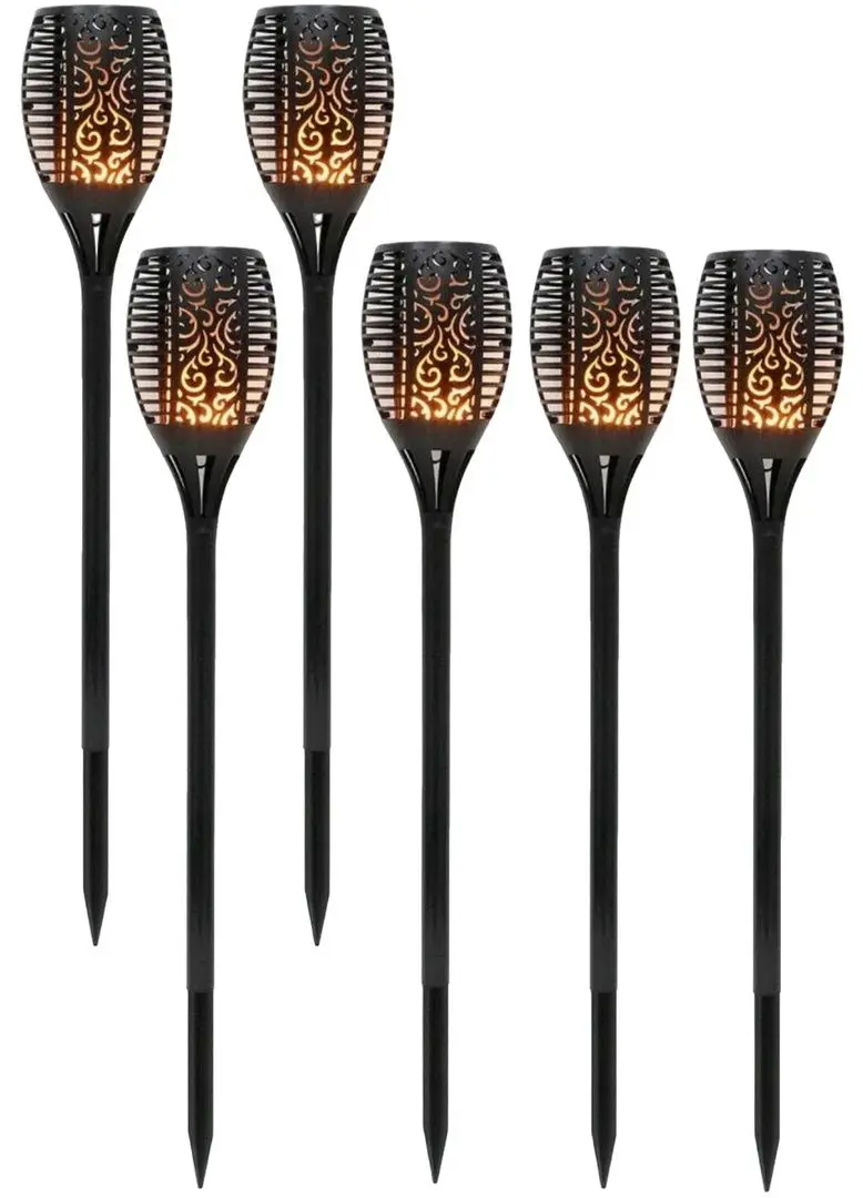Набор солнечных ламп Saska Garden SP 6064 6pcs (Black)