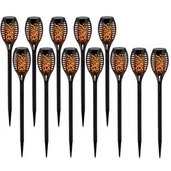 Набор солнечных ламп Saska Garden SP-6074 12pcs (Black)