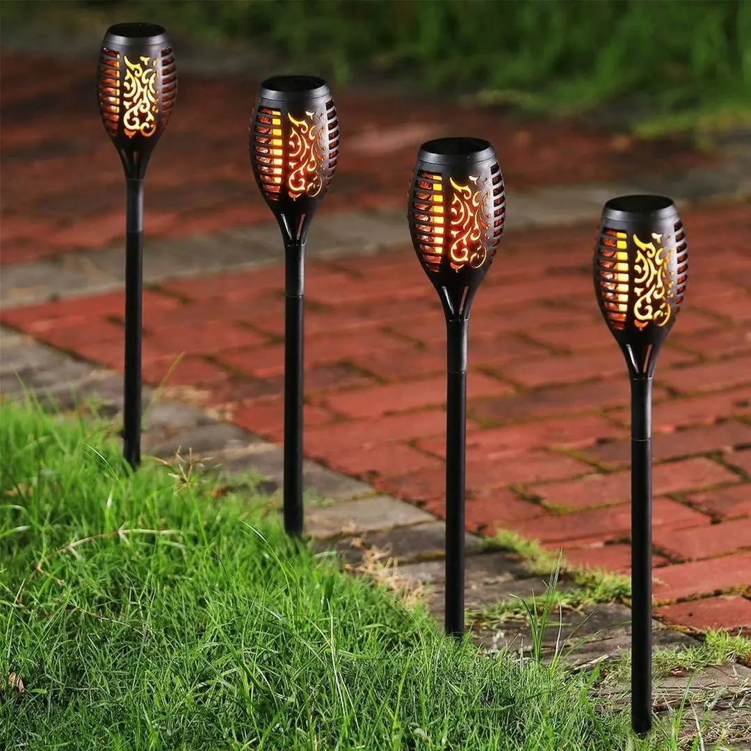 Набор солнечных ламп Saska Garden SP-6074 12pcs (Black) - 4