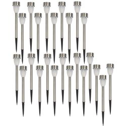 Набор солнечных ламп Saska Garden SS-6014 24pcs (Silver)