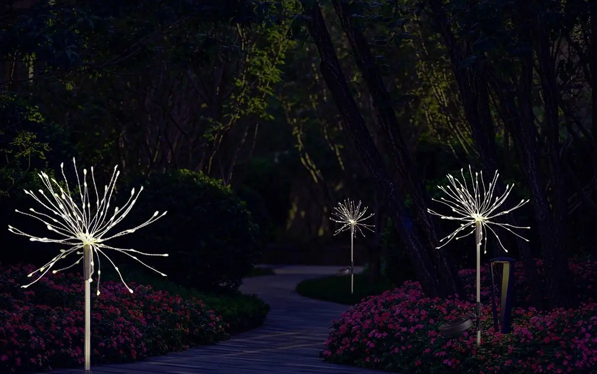 Садовый светильник Saska Garden Dandelion (Inox) - 4
