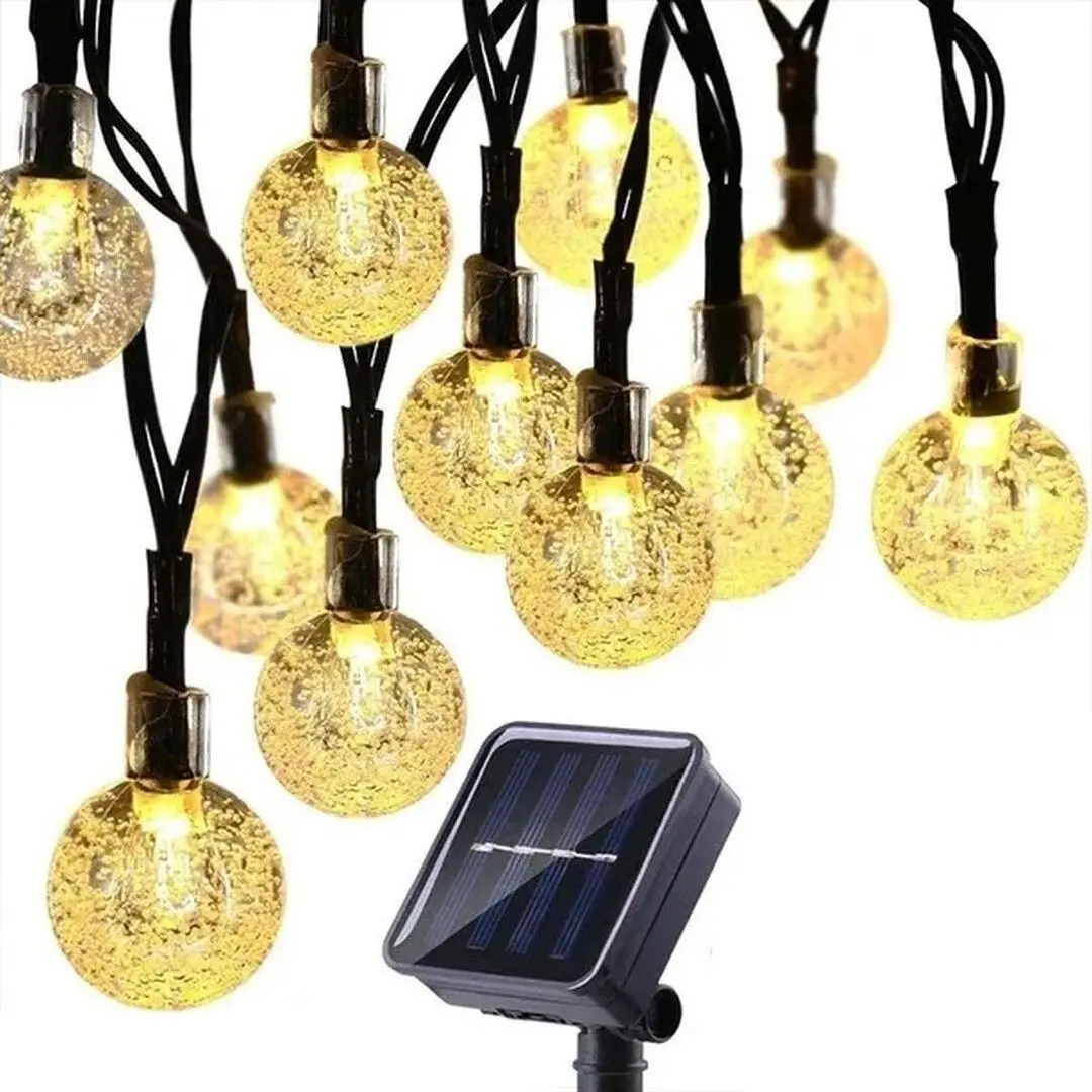 Солнечная лампа-гирлянда Saska Garden 1046808 (Black)