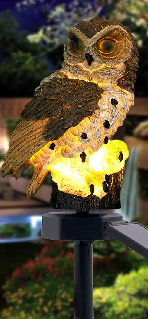 Солнечная лампа Saska Garden Owl 1040097 - 4