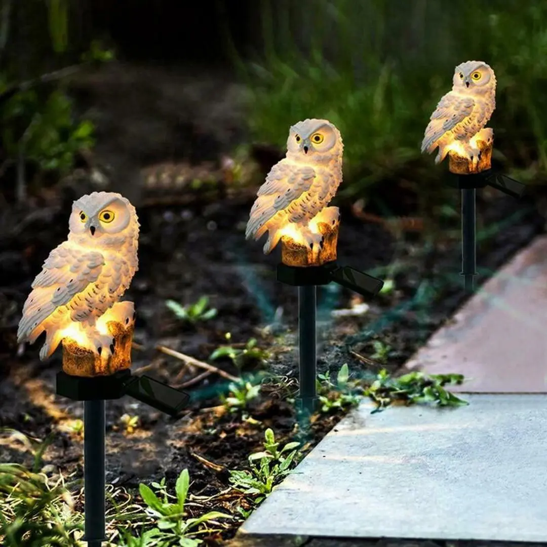 Солнечная лампа Saska Garden Owl 1040097 - 7