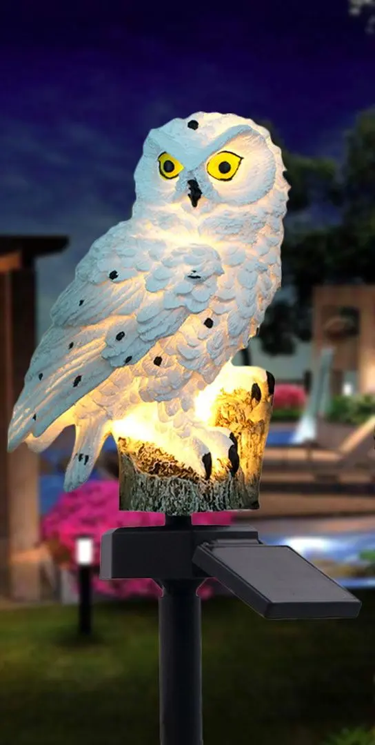 Солнечная лампа Saska Garden Owl 1040097 - 3