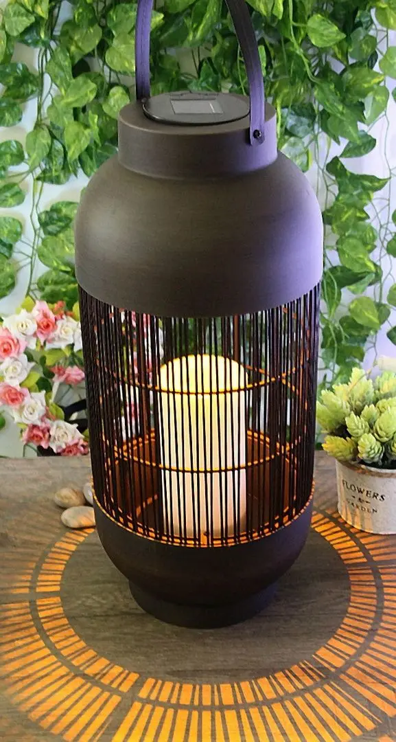 Светильник на солнечной батарее Saska Garden 1010878 (Brown) - 3