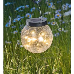 Светильник на солнечной батарее Saska Garden 1029788 (Transparent/Black) Thumb