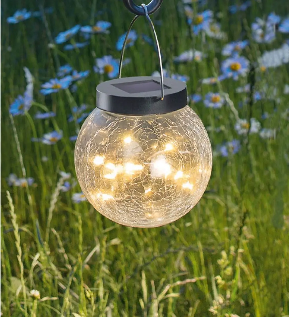 Светильник на солнечной батарее Saska Garden 1029788 (Transparent/Black) - 4
