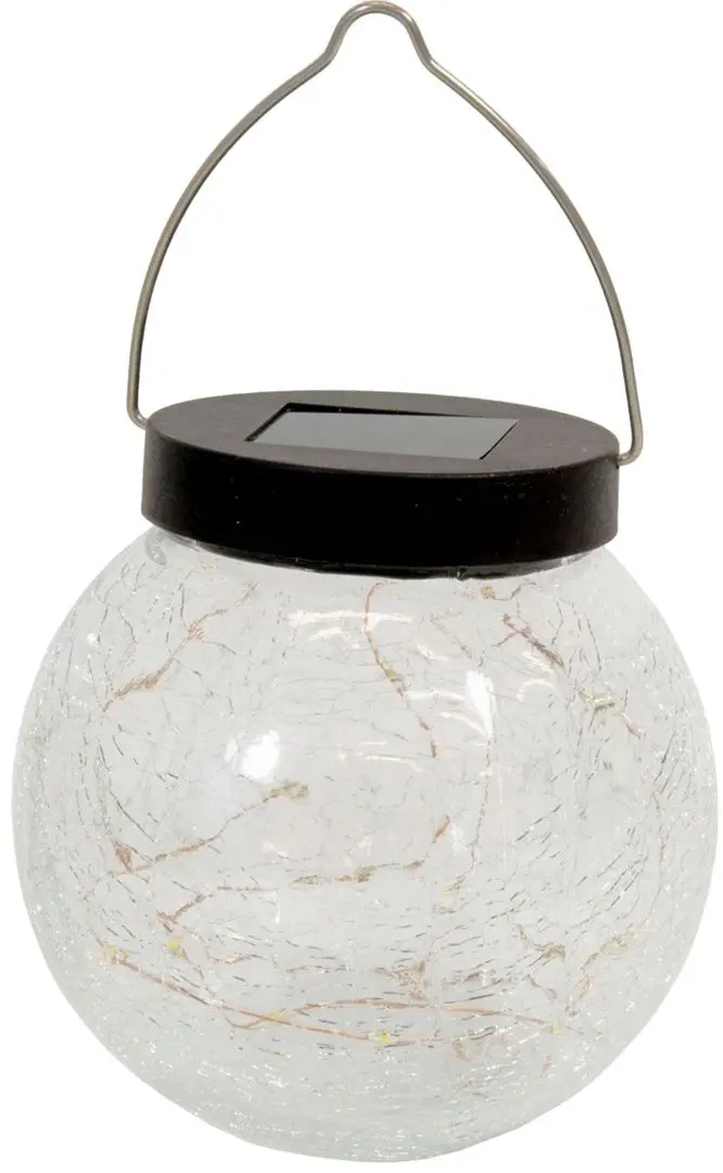 Светильник на солнечной батарее Saska Garden 1029788 (Transparent/Black)