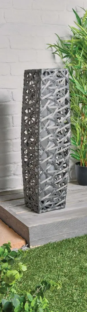 Светильник на солнечной батарее Saska Garden Cocon Delux 1018805 (Grey) - 10