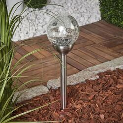 Светильник садовый Saska Garden 1018713 (Transparent/Silver) Thumb