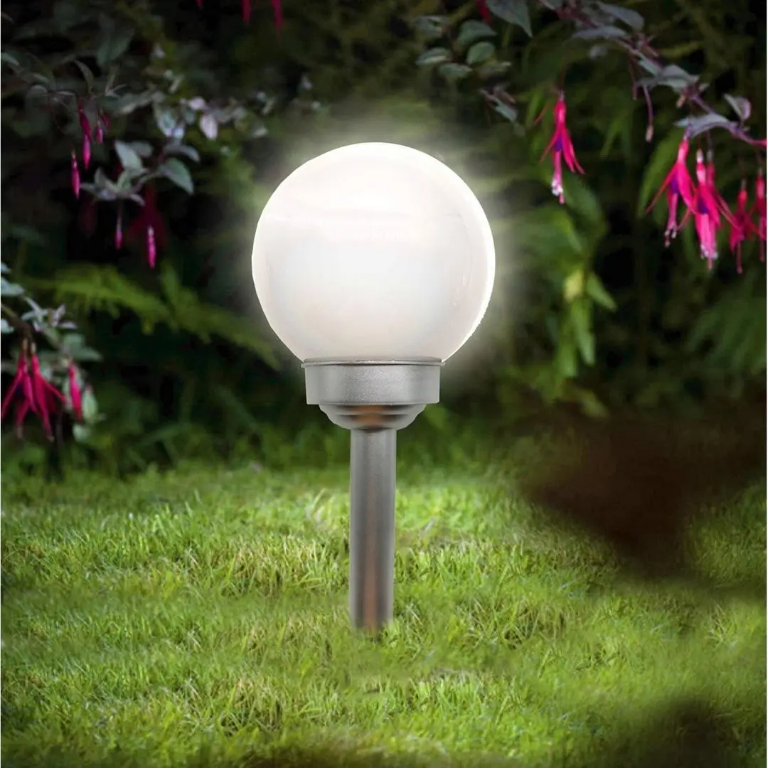 Светильник садовый Saska Garden 1034010 (White/Silver) - 5