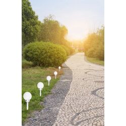 Светильник садовый Saska Garden 1034010 (White/Silver) Thumb