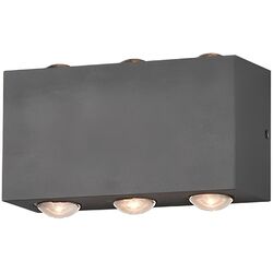 Aplica Trio Clyde 240760142 (Anthracite) Thumb