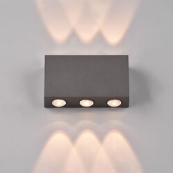 Aplica Trio Clyde 240760142 (Anthracite) Thumb