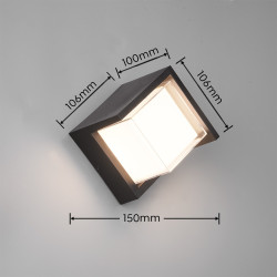 Настенный светильник Trio Puno R27026132 (Matte Black) Thumb