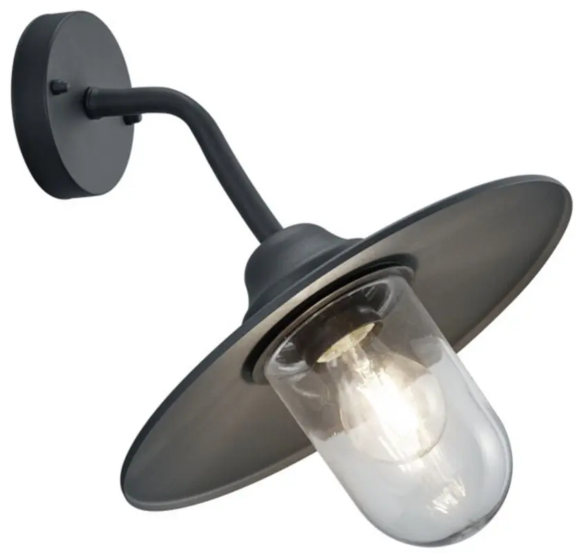 Светильник настенный Trio Brenta (Anthracite)