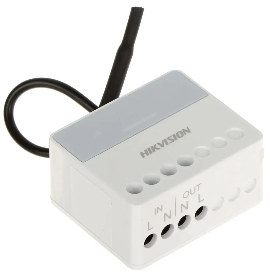 Modul releu fara fir Hikvision DS-PM1-O1H-WE (White) - 2