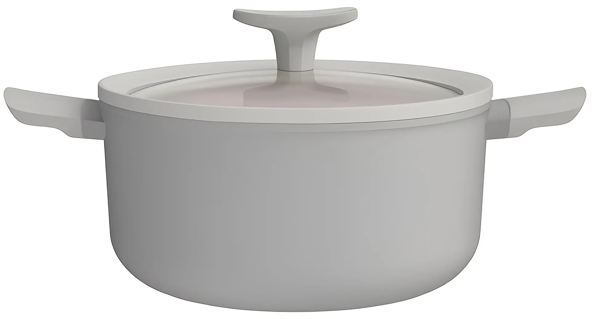 Кастрюля с крышкой Berghoff Balance 3950429 (Moonmist)