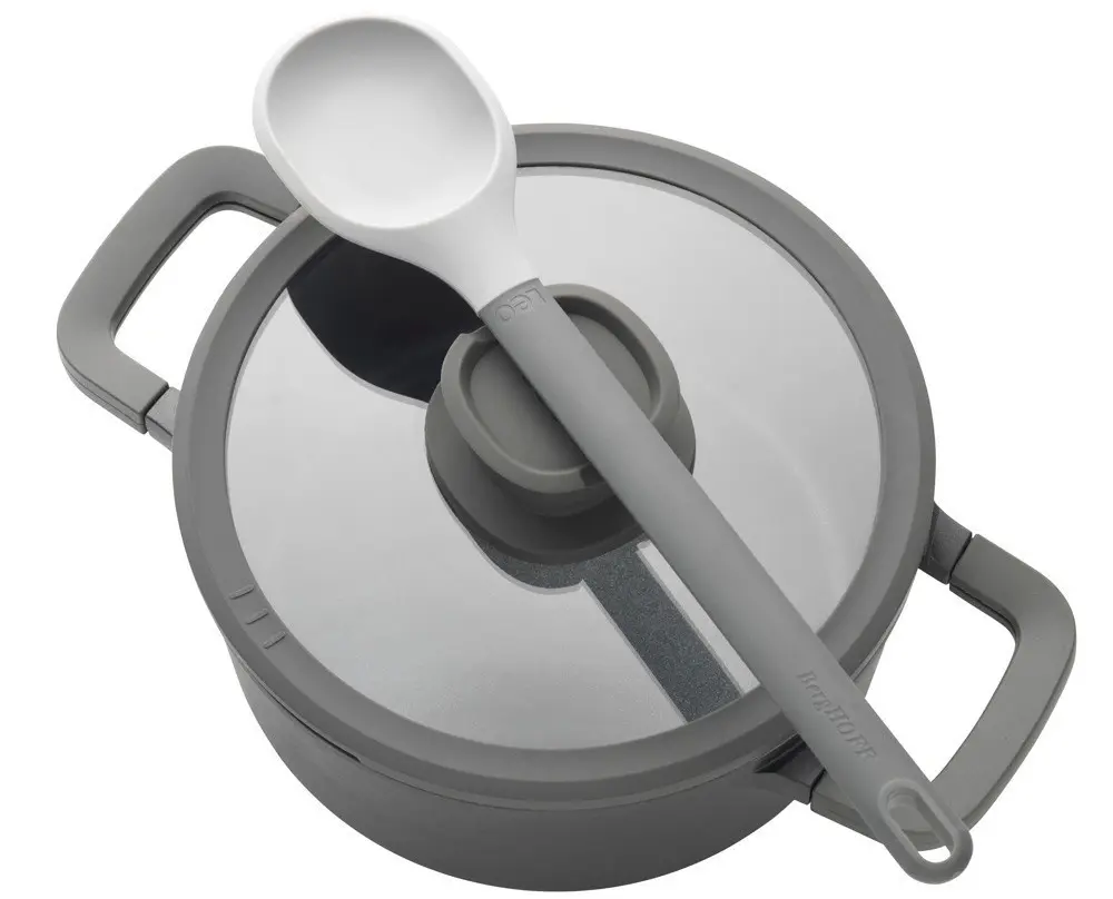 Кастрюля с крышкой Berghoff Leo Stone 3950593 (Black)