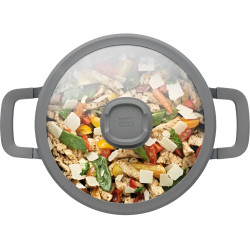 Кастрюля с крышкой Berghoff Leo Stone 3950593 (Black) Thumb