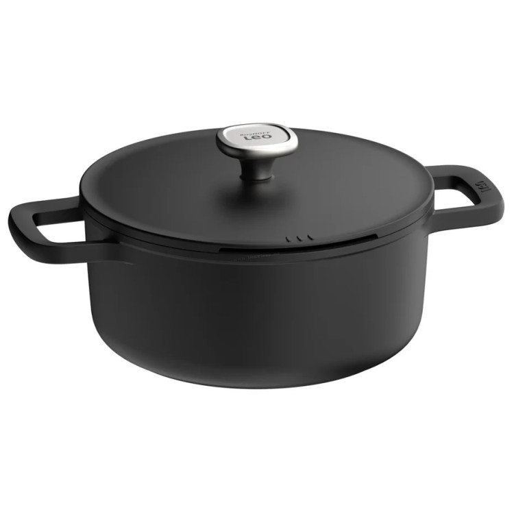 Кастрюля с крышкой Leo Phantom 3950575 (Black)
