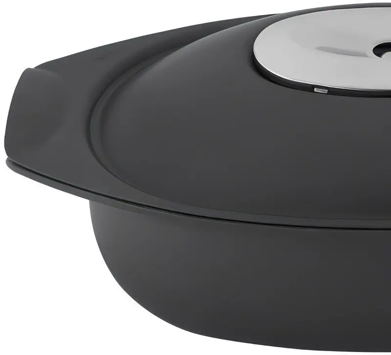 Vas pentru gasca cu capac Fissler Country Saftomat 6.5L (Black)