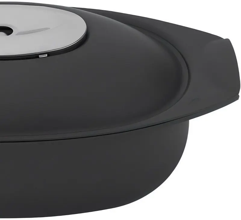 Vas pentru gasca cu capac Fissler Country Saftomat 6.5L (Black)