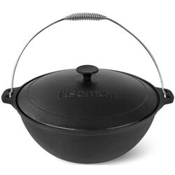 Cazan cu capac Fissman 4146 8L (Black)