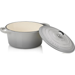 Cratita cu capac Kela Calido 21cm (Gray) Thumb
