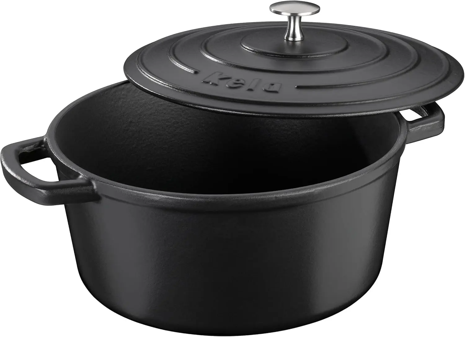 Cratita cu capac Kela Calido 24cm (Black)